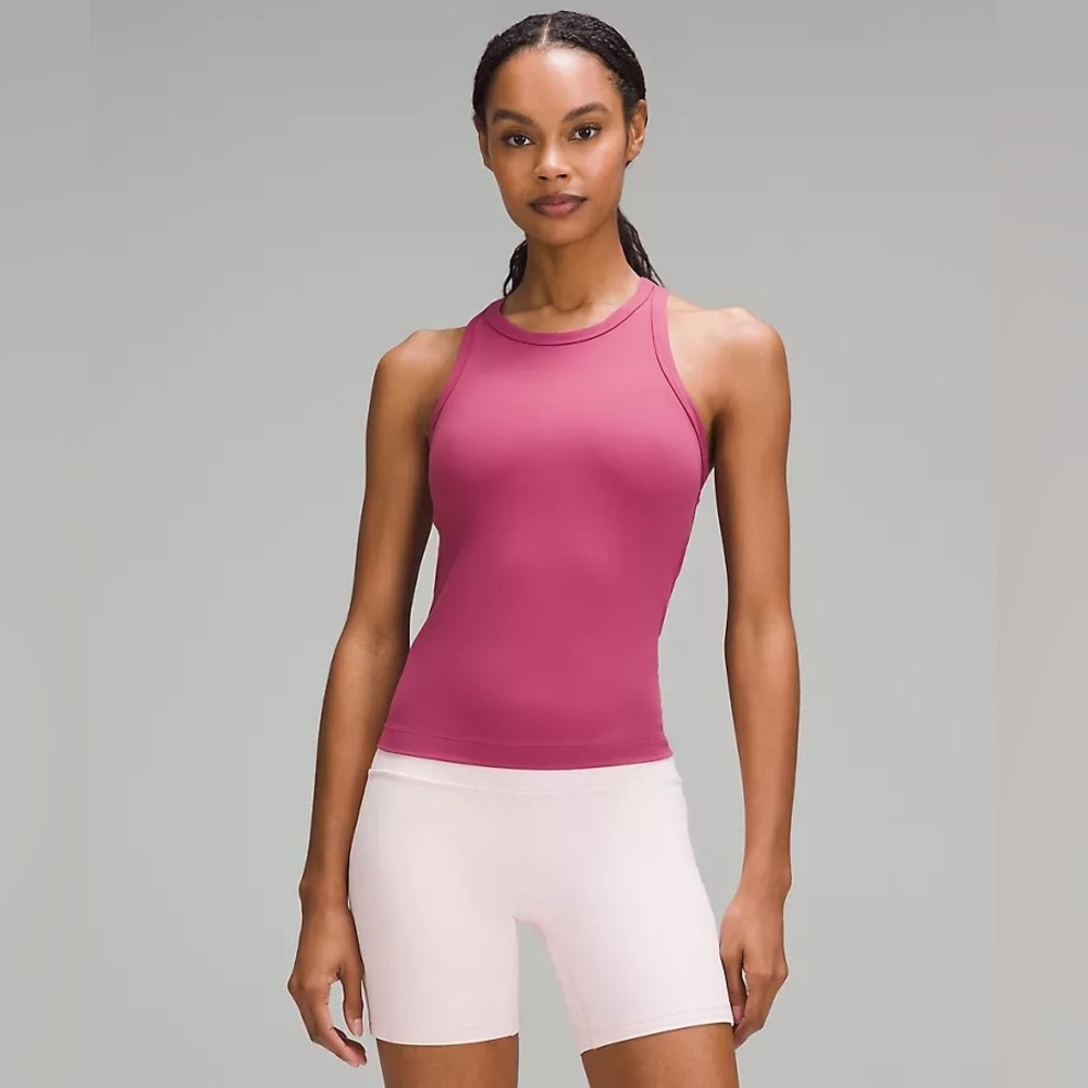 lululemon Align™ Waist-Length Racerback Tank Top in Washed Mauve Size 6